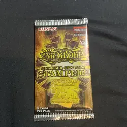 YuGiOh! Quarter Century Stampede Booster Pack (x1) - 1st Ed. - English NEW - Image 1