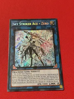 Yugioh! Sky Striker Ace = Zero DUAD-EN049 Secret Rare 1st Edition NM - Image 3