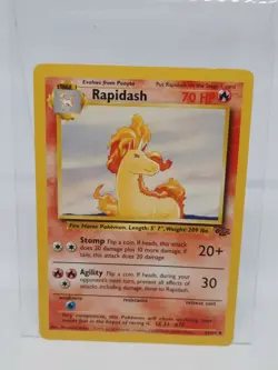 RAPIDASH - Jungle Set - 44/64 - Uncommon Pokemon Card - Unlimited Edition - LP - Image 1