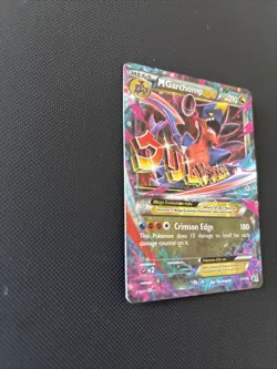 Pokemon M Garchomp EX XY166 Holo Rare Trading Card - Image 2