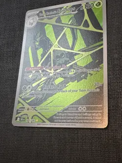 Pokemon TCG Team Rockets Spidops Card 187/182 Destined Rivals NM Condition - Image 2