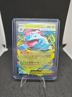 Mega Venusaur EX 003/132 Mega Evolution Holo Rare Pokemon Card NM - Image 1