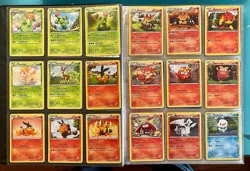 Near Complete Pokemon Black & White Base Set Collection 109 Cards Included NM - Image 4