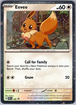 Eevee - 200 (Cosmos Holo) Promo SV: Scarlet & Violet Promo Cards SVP 200 NM - Image 1