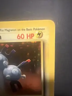 Pokemon TCG Magneton Base Set Holo Unlimited Rare Card 9/102 WOTC - Image 3