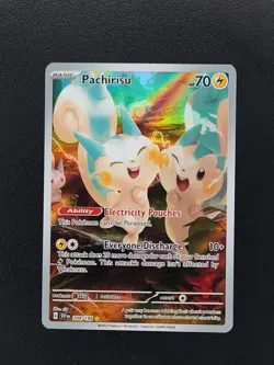 Pachirisu 208/198 SV01 Scarlet & Violet Base Set Holo Pokemon TCG Card NM - Image 1