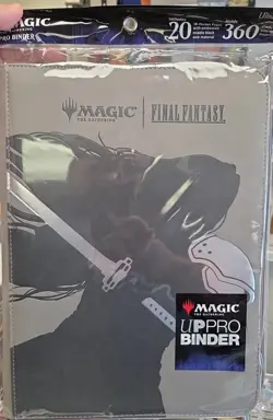 MTG - Final Fantasy Sephiroth 9 Pocket Premium PRO card Binder - In Hand! - Image 1