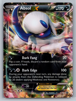 Absol EX XY62 XY Black Star Promos Pokemon card - Promo LP - Image 1