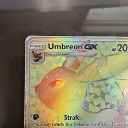 Pokemon TCG Umbreon GX 154/149 Secret Rare Rainbow Holo Card Sun & Moon Base - Image 4