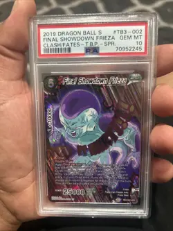 Dragon Ball Super Card Final Showdown Frieza Clash of Fates SPR TB3-002 PSA 10 - Image 1