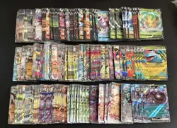 300 Lot EX V RR Holo Double Rare Full Arts Lot Set Pokemon Japanese Cards SQ A5 - Image 1