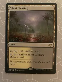 Silent Clearing - Modern Horizons English MTG NM Rare - Image 1