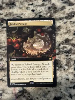 Fabled Passage - Extended Art BLB NM MTG - Image 1