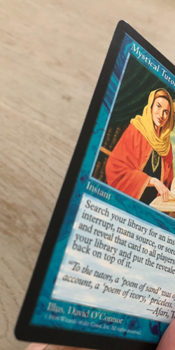 Magic the Gathering MTG Mystical Tutor Mirage NM - Image 4