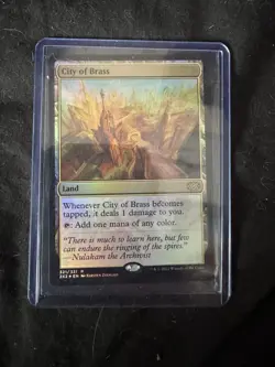 MTG City of Brass Double Masters 2022 321/331 Foil Rare NM - Image 1