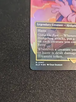 Sonic the Hedgehog - FOIL - Sonic Secret Lair MTG 2087 NM - Image 2