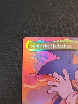 Sonic the Hedgehog - FOIL - Sonic Secret Lair MTG 2087 NM - Image 5