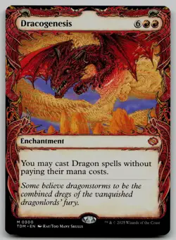Dracogenesis (0300) (Showcase) M Tarkir: Dragonstorm 300 NM - Image 1