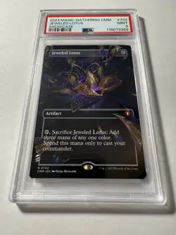 MTG Jeweled Lotus Showcase Non-foil 702 PSA 9 MINT - Image 1