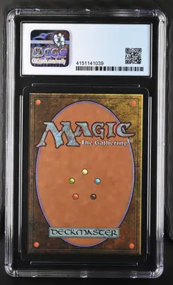 DRAIN POWER 5th Edition Rare CGC 9.5 Q+ Gem Mint MTG [Nostalgium] - Image 2