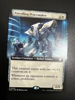 Patrolling Peacemaker (Extended Art) Commander: Edge of Eternities Regular - Image 1