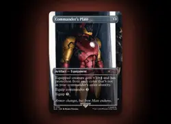 Commander's Plate (1733) (Rainbow Foil) Secret Lair Drop FOIL MTG - Image 1