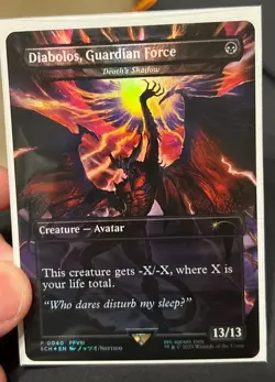 Diabolos Guardian Force Death’s Shadow Final Fantasy Foil Promo Nm MTG - Image 1