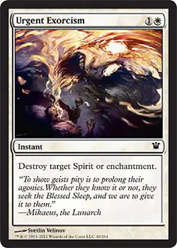Innistrad - Urgent Exorcism - Near Mint - Image 1