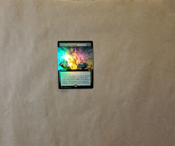 MTG Magic Theros Beyond Death X1 EXTENDED ART FOIL Nylea's Intervention (NM/M) - Image 1