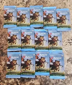 13 Packs Of Magic the Gathering MTG Bloomburrow Play Booster - Image 1