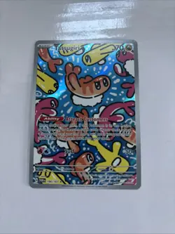 Pokemon Tatsugiri Card AR 186/167 Twilight Masquerade - Image 1