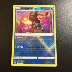 2022 Pokemon SWSH Astral Radiance Radiant Greninja #046/189 - Image 1