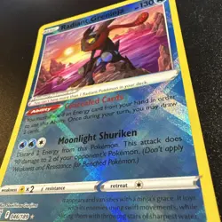 2022 Pokemon SWSH Astral Radiance Radiant Greninja #046/189 - Image 2