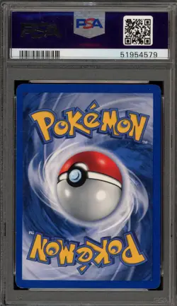 Pokemon Hitmonchan Base Set Shadowless Holo Rare #7 PSA 9 Mint - Image 2