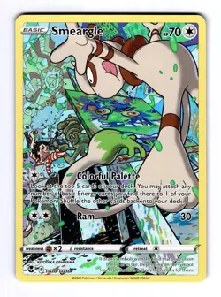 Pokemon TCG: Smeargle - TG10/TG30 - SWSH: Silver Tempest Trainer Gallery - NM - Image 1
