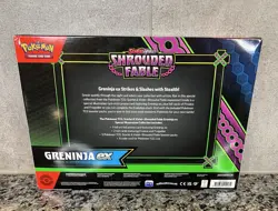 Pokemon Shrouded Fable Greninja EX Special Illustration Collection Sealed - Image 2