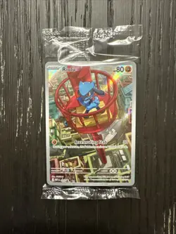 Pokemon Mega Evolutions ETB Riolu Black Star Promo Sealed - Image 1