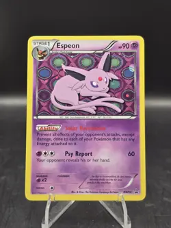 Pokemon TCG Espeon BW92 BW Black Star Promos Holo LP+ - Image 1