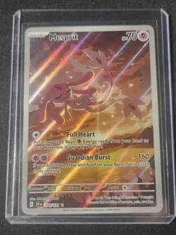 Mesprit 204/191 Surging Sparks Illustration Rare Full Art Holo Pokemon TCG - Image 1
