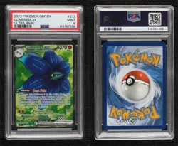 Glimmora ex Ultra Rare Pokemon SV03: Obsidian Flames (OBF) PSA 9 MINT - Image 3