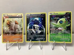 2015 Pokemon XY Black Star Holo Promo Lot of 3 * Celebi, Malamar & Regirock! - Image 1