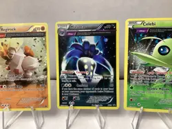 2015 Pokemon XY Black Star Holo Promo Lot of 3 * Celebi, Malamar & Regirock! - Image 3