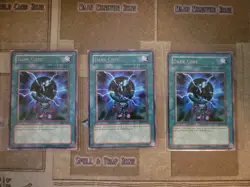 YUGIOH TCG 3X DARK CORE MFC-035 RARE UNLIMITED EDITION MP/LP - Image 1