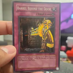 Yu-Gi-Oh! Barrel Behind The Door #PGD-095 Light Play excellent - Image 1