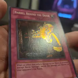 Yu-Gi-Oh! Barrel Behind The Door #PGD-095 Light Play excellent - Image 4