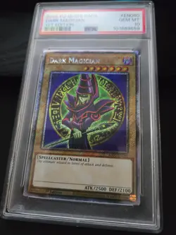 2024 YU-GI-OH! RA03-QUARTER CENTURY BONANZA 1ST ED #EN080 DARK MAGICIAN PSA 10 - Image 3