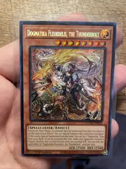 Dogmatika Fleurdelis the Thunderbolt DOOD-EN026 Secret Rare NM! +Bonus FREESHIP - Image 1
