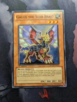 Gallis The Star Beast RYMP-EN013 Common 1st Ed - Image 1