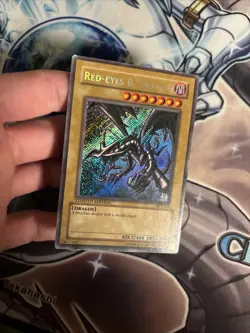 (42) Yu-Gi-Oh Red-Eyes B. Dragon - BPT-005 - Secret Rare MP/HP - Image 2