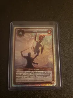 Rush of Ikorr TCG Aristeia Greek Spell Fractured Foil ROI-157 U Upper Deck Card - Image 1